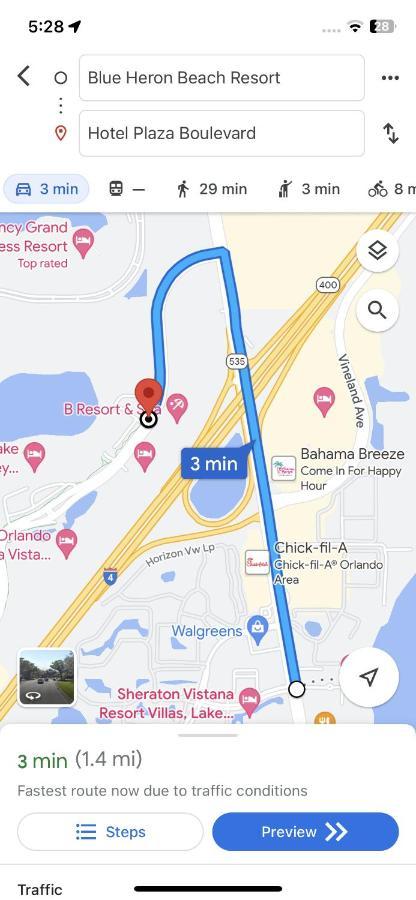 Disney Just 1 And A Quarter Mile Away, Blue Heron 1 Room 2 Bath,Amenities,6 Guests, Walk To Restaurants, No Fees At Check In Orlando Exteriör bild